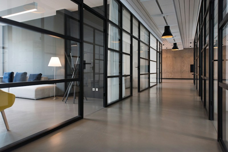 Quiet office workspace representing responsible information handling